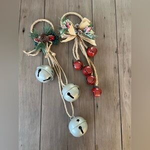 Rustic Christmas Jingle Bell Door Chimes